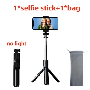 Retractable Wireless Portable Bluetooth Selfie Stick