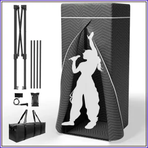 Portable Vocal Booth, Echo Free Recording