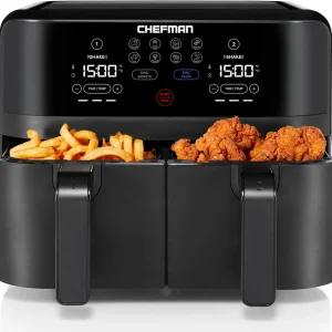 Dual Basket Air Fryer For Kitchen