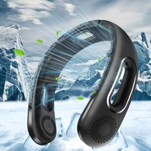 USB Rechargeable Portable Neck Fan