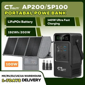 Portable Power Station Outdoor Solar Panel