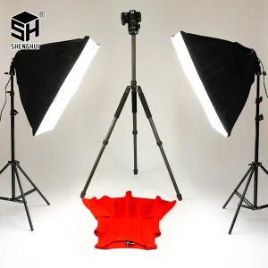 Photography Softbox, Four Lamp Holders