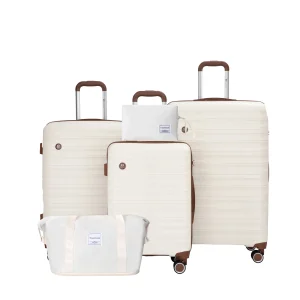 TSA 5 Piece Luggage Set ,Hardcase, Duffle Bag