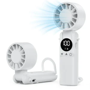 3-in-1 Portable Handheld Fan With Holder