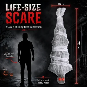 Upside‑Down Zombie Mummy Decor - Thumbnail Image 6