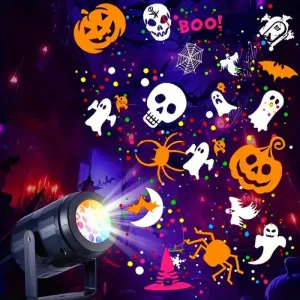 Halloween LED Projector Light Outdoor Yard Decor