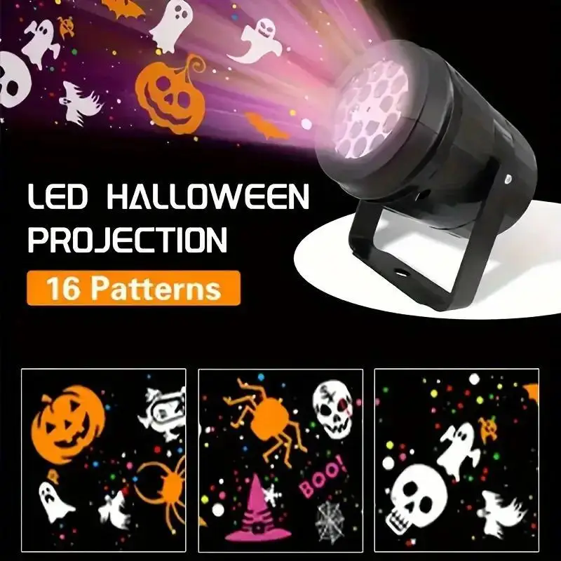 Halloween LED Projector Light Outdoor Yard Decor - Image 4