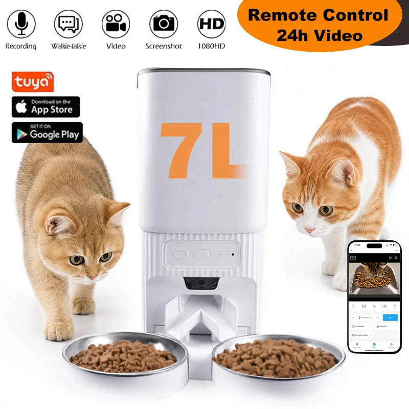 7L Smart Automatic Cat Feeder - Image 1