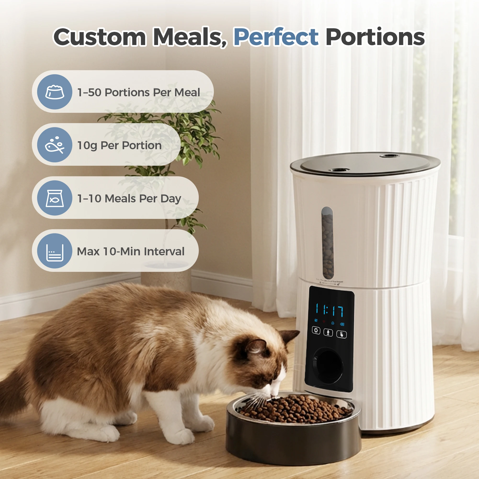 Smart 4L Automatic Cat Feeder - Image 4
