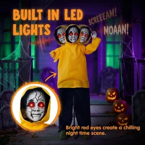 49" Life Size Halloween Animatronics Ghost Decor - Thumbnail Image 3