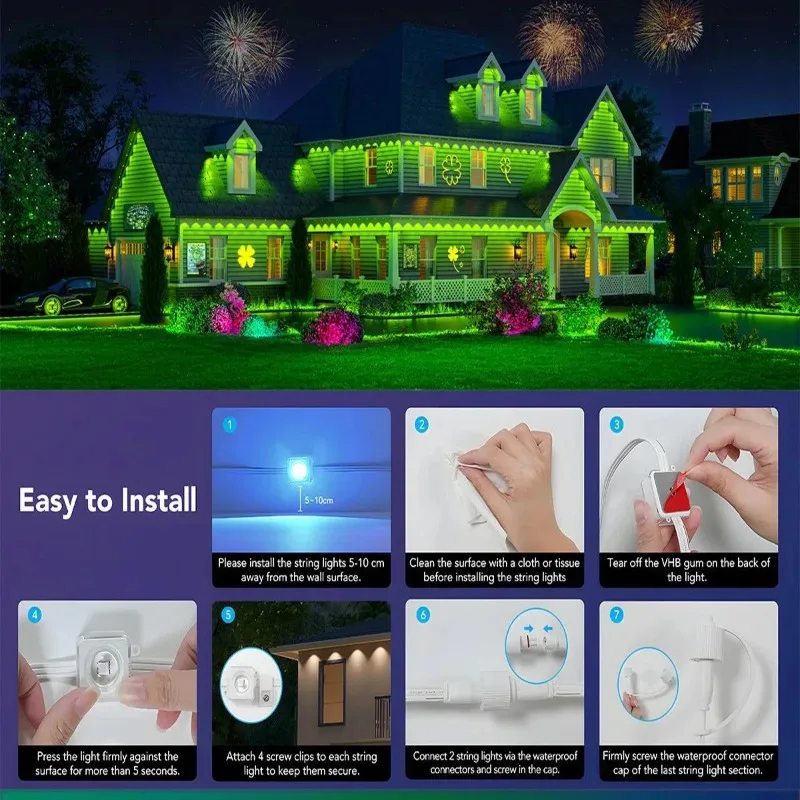 Christmas Party Holiday Exterior Home Decor - Image 5