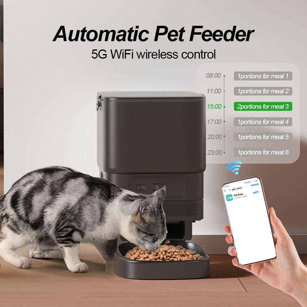 4.5L Smart Automatic Cat Feeder - Image 3