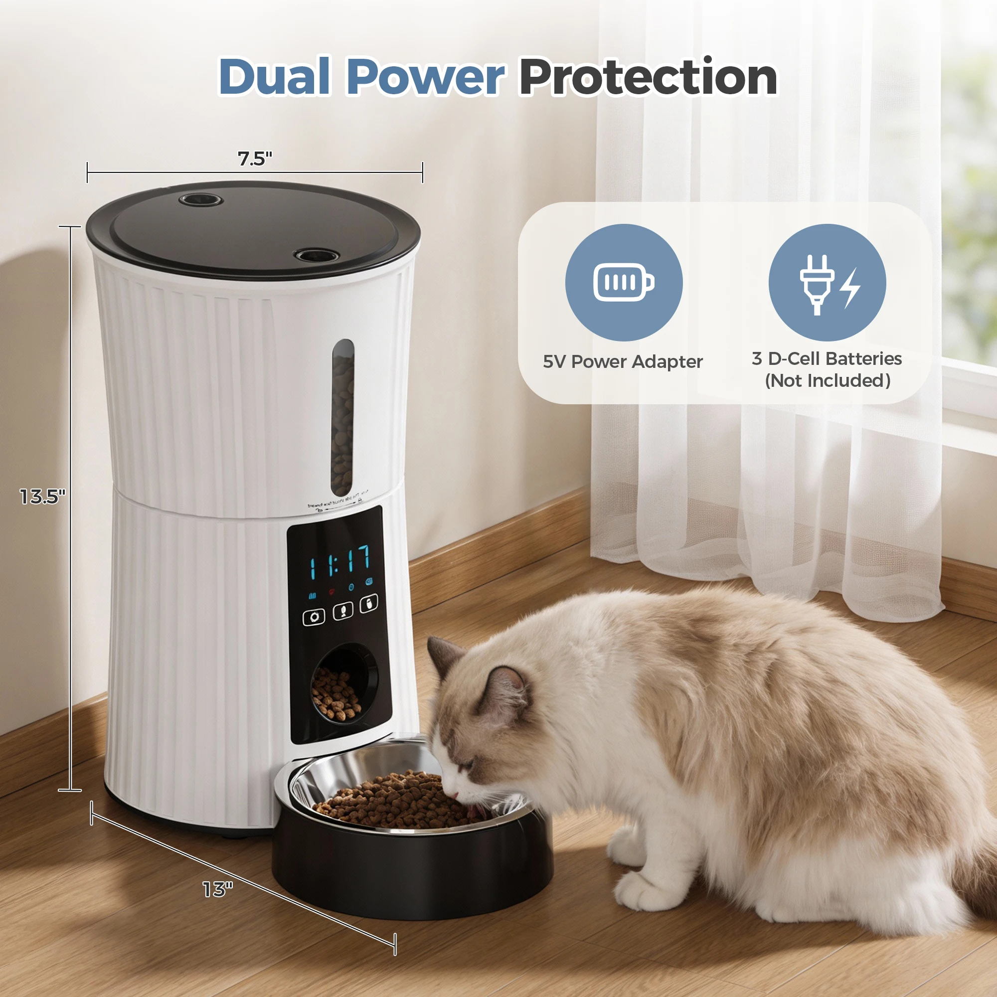 Smart 4L Automatic Cat Feeder - Image 3