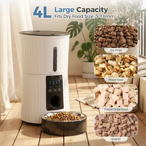 Smart 4L Automatic Cat Feeder - Thumbnail Image 2