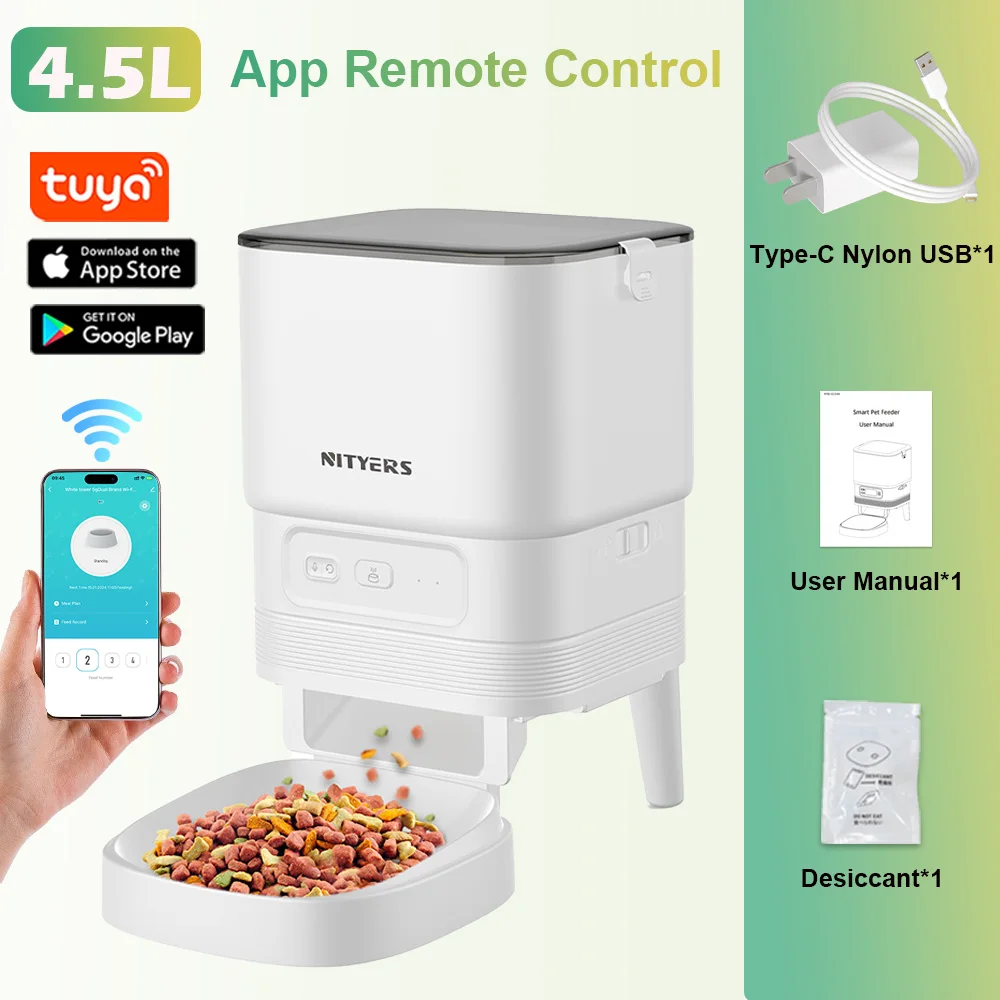 4.5L Smart Automatic Cat Feeder - Image 9